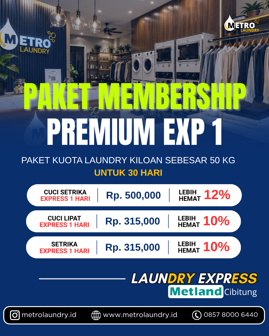 PAKET PREMIUM EXPRESS 1 HARI Image