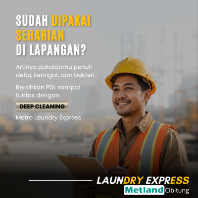 Metro Laundry Express Metland Cibitung 19