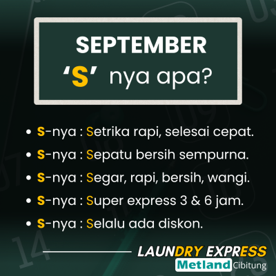 Metro Laundry Express Metland Cibitung 45